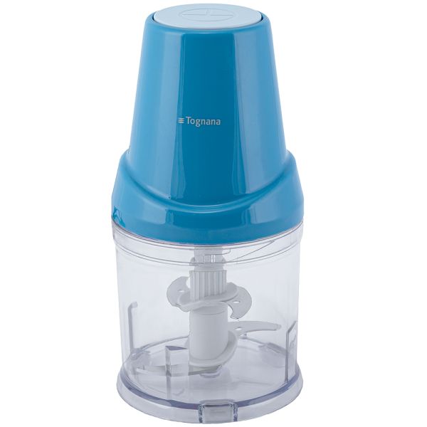 Tritatutto Elettrico 1 velocità 0,5 L Carta da Zucchero Blu