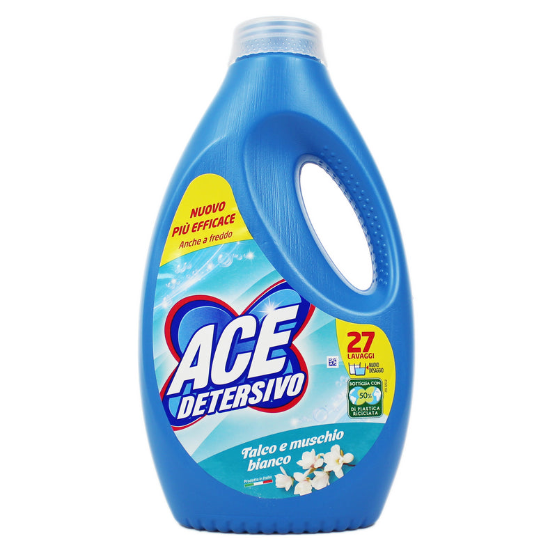 ACE DETERSIVO LAVATRICE LIQUIDO IGIENIZZANTE CLASSIVO 27 LAVAGGI