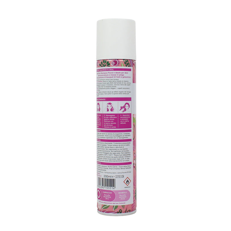 BATIST SHAMPOO SECCO FLORAL ROMATIC TIARE' 200 ML