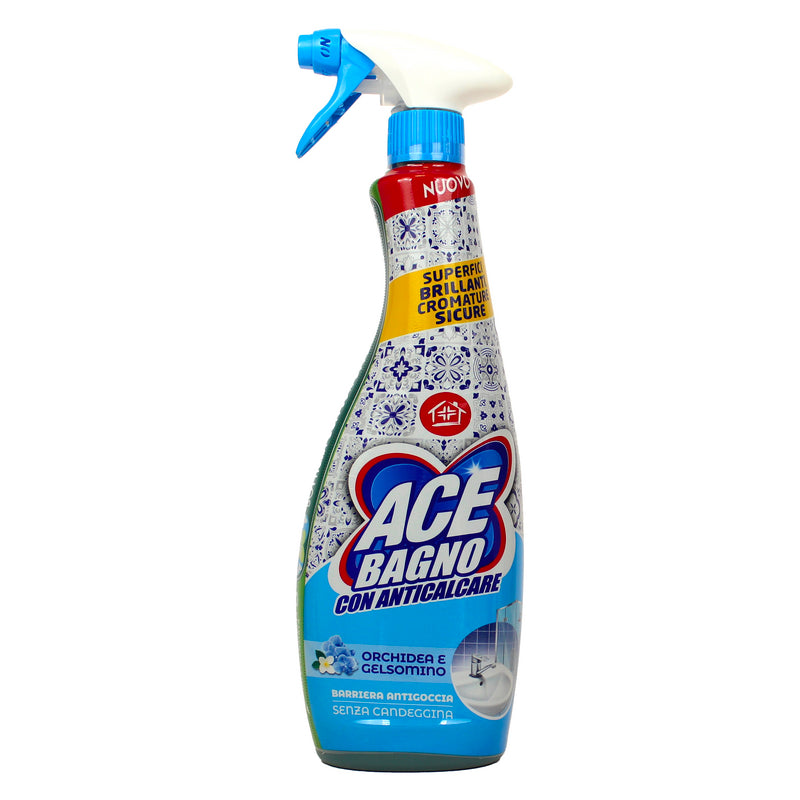 ACE SPRAY BAGNO CON ANTICALCARE ORCHIDEA e GELSOMINO  600 ML