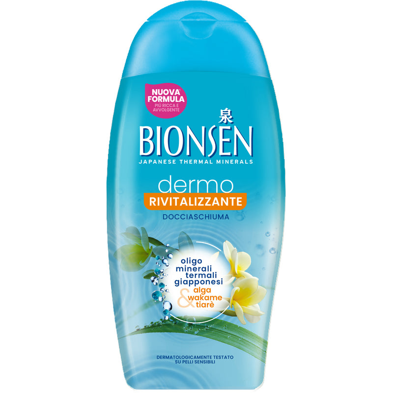 BIONSEN BAGNODOCCIA DERMO PROTETTIVO OLIGO MINERALI TERMALI GIAPPONESI & MINERALI ATTIVI 550 ML