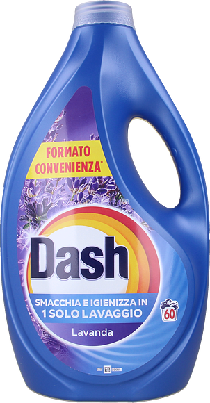 DASH DETERSIVO LIQUIDO BUCATO LAVATRICE CLASSICO 60 LAVAGGI