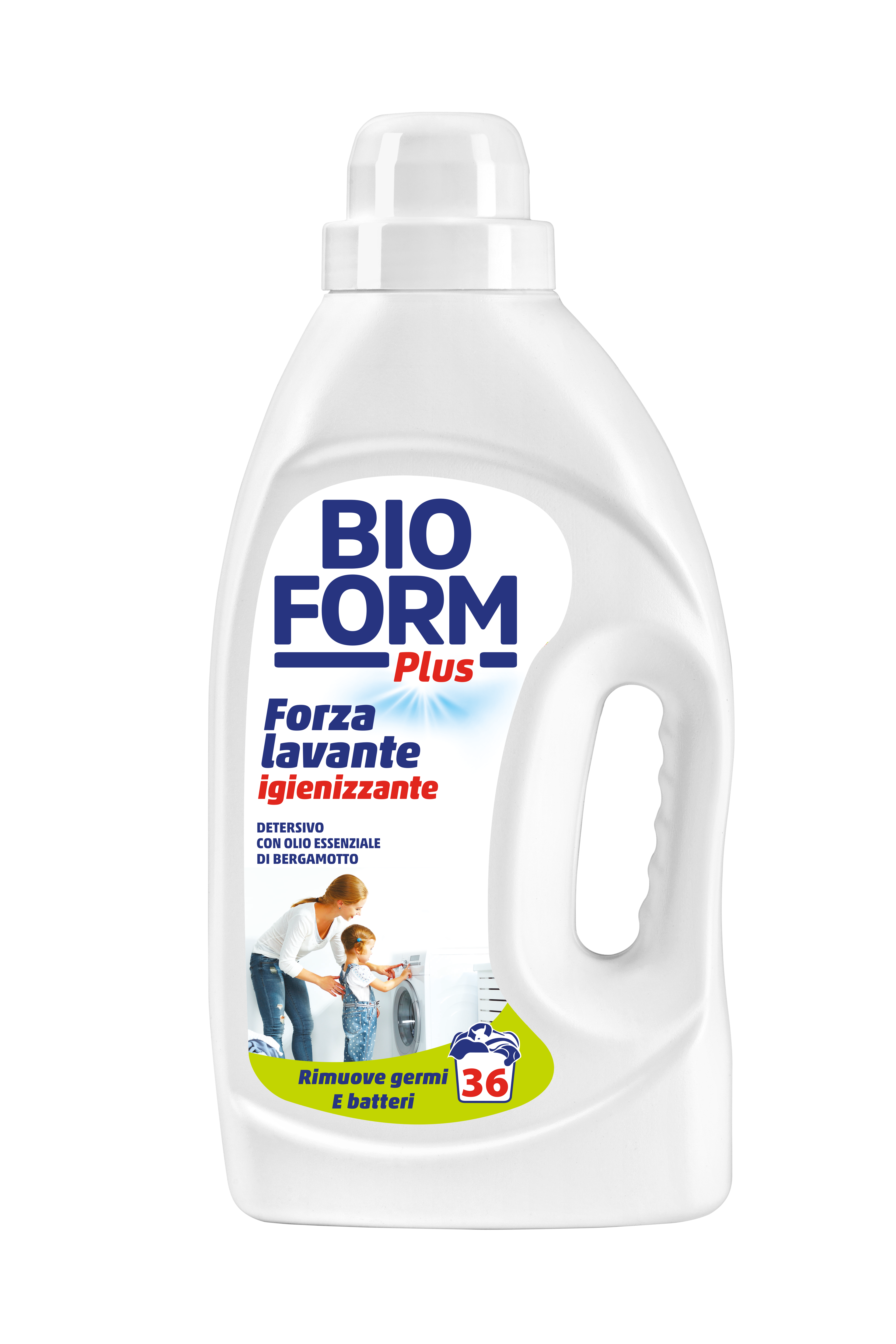 Bioform Plus Detersivo lavatrice igienizzante “Bergamotto”