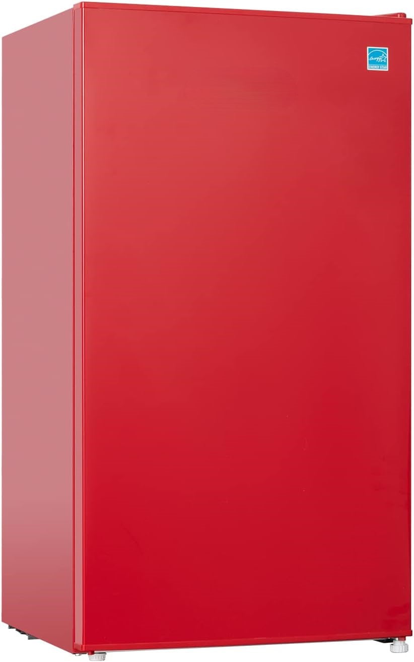 Frigorifero Vov Monoporta 90lt Rosso