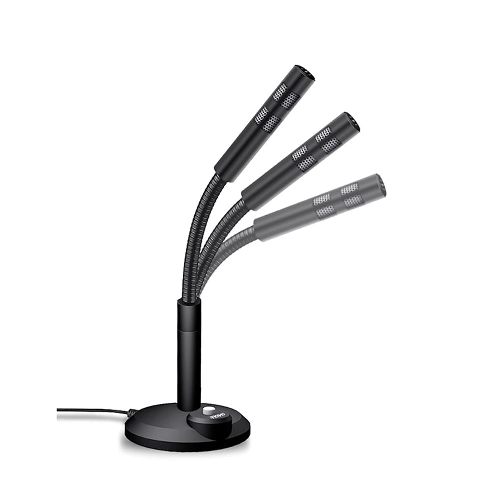 Microfono a Condensatore Serie Audio Wesdar con Porta USB Cablata