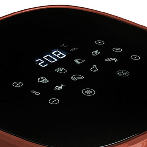 Friggitrice ad aria 5,5 L Rosso Mela